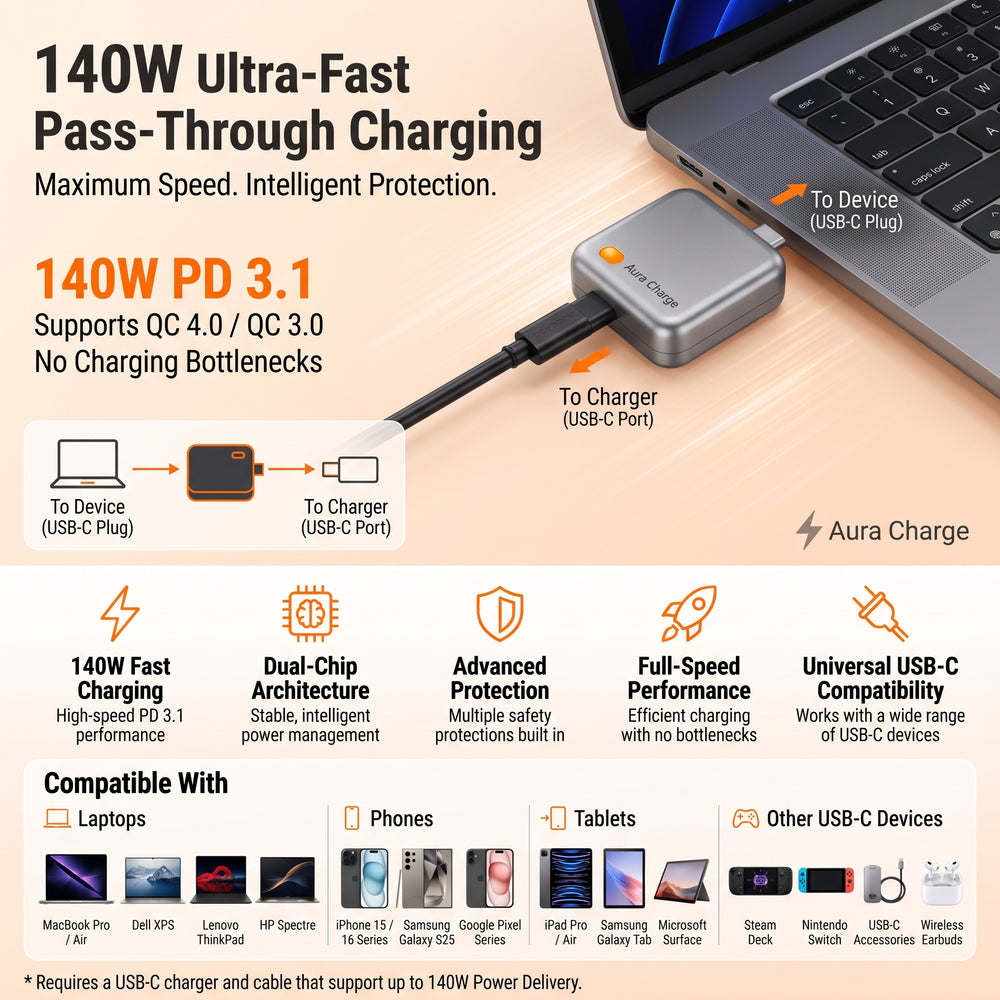 Aura Charge™ Smart Adapter